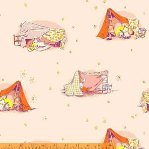 "Lucky Rabbit" - Quilt Tent in Blush
