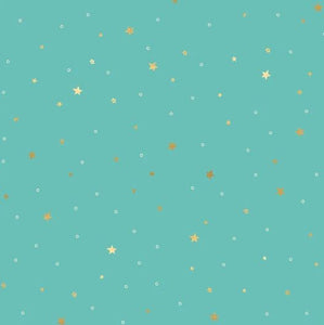 Ruby Star Society + Sarah Watts "Birthday" - Tiny Stars in Turquoise