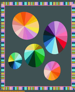 "Color Wheel" - Color Wheel Panel - Dark Teal - Yard