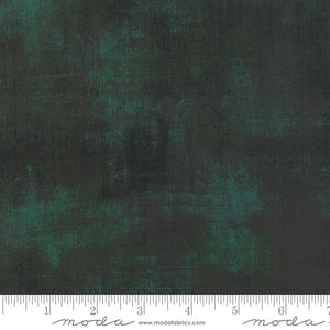 "Grunge" Basics - Christmas Green 308 - Half Yard