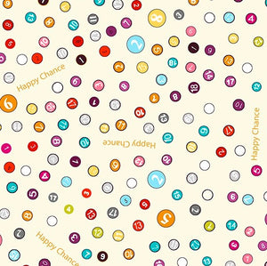 Laura Heine "Happy Chance" Selvedge Dots - Cream