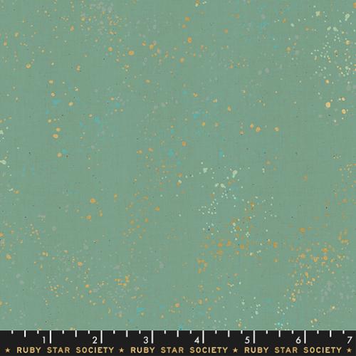 Ruby Star Society - Speckled - Rashida Coleman-Hale - Speckled in Soft Aqua 70M - Half Yard