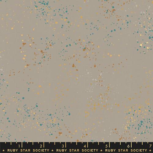 Ruby Star Society - Speckled - Rashida Coleman-Hale - Speckled in Metallic Wool 76M