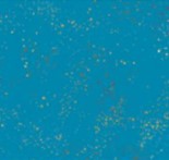 Ruby Star Society - Speckled - Rashida Coleman-Hale - Speckled in Metallic Bright Blue 50M - Half Yard
