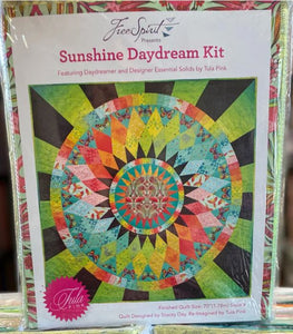 Tula Pink "Sunshine Daydream" Quilt Kit featuring "Tiny Beasts"