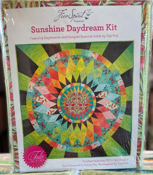 Tula Sunrise Mini Quilt Kit Featuring Tula Pink's Curiouser Fabric  daydreamer or Nightshade Tula Pink Fabric Tula Pink Quilt Kit 