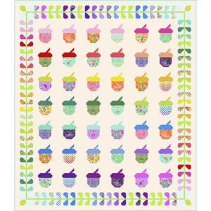 Tula Pink "Nutty" Quilt Kit featuring "Tiny Beasts"