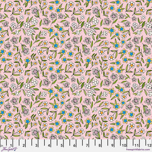 "Well Owl Be" Garden Floral Pink
