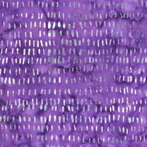 Marcia Derse "Here:There" Raindrops in Purple - Half Yard