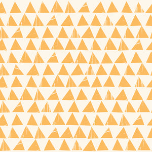 Ruby Star Society "Sketchbook" - Triangles in Cantaloupe - Half Yard