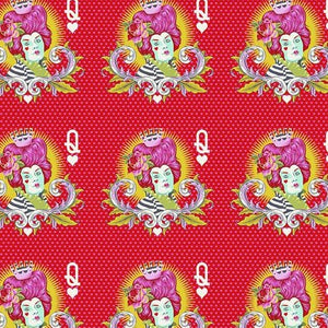 Tula Pink "Curiouser and Curiouser" -  The Red Queen - Wonder - Half Yard