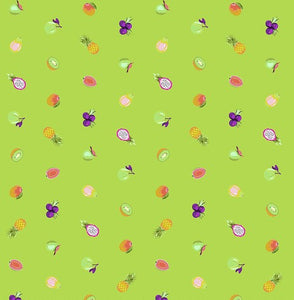 Tula Pink "Daydreamer" - Forbidden Fruit Snacks - Kiwi - Half Yard