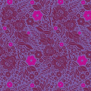 Anna Maria Horner - "Passion Flower" Lace - Lush - Half Yard