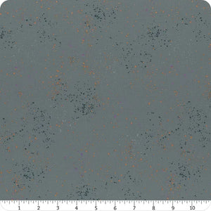 Ruby Star Society - Speckled - Rashida Coleman Hale - Speckled in Metallic Blue Slate - 108M - Half Yard